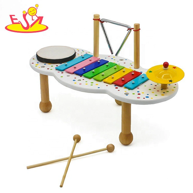 2018 New arrival educational wooden toy instruments for baby W07A127