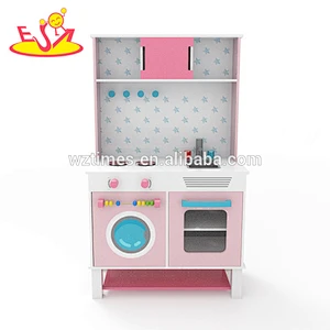 wholesale kids wooden kitchen set role play baby wooden kitchen set popular children wooden kitchen set W10C167