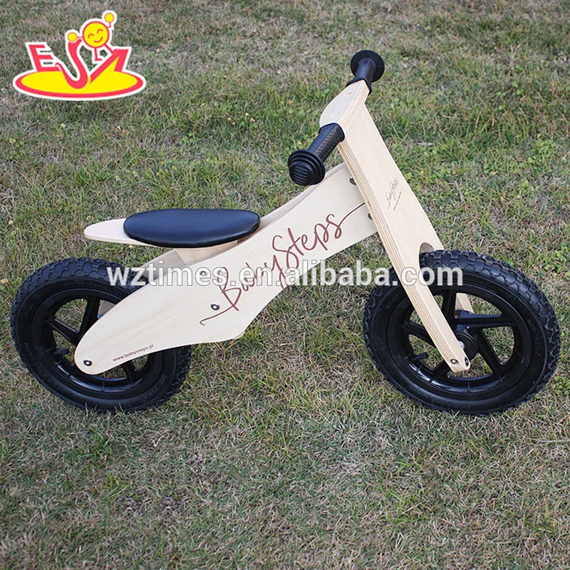 2018 New design baby wooden balance bike wholesale wooden balance bike log wooden balance bike for toddlers W16C156