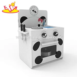 2018 Nuevo diseño original de madera estufas de juegos infantiles para simular W10C380