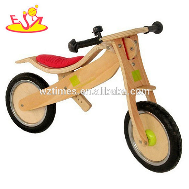 Wholesale creative customized wooden flowers pattern bike for sale W16C028