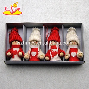 2018 New products baby cartoon dolls wooden best toys for Christmas W02A237