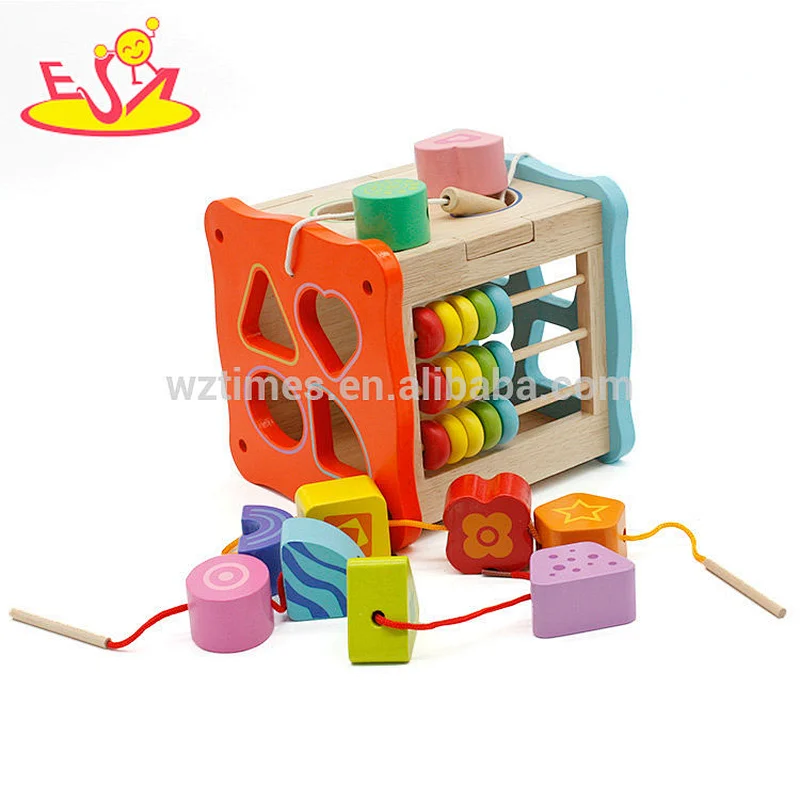 Nueva llegada caja de suscripción de niño de madera para la educación W12D088