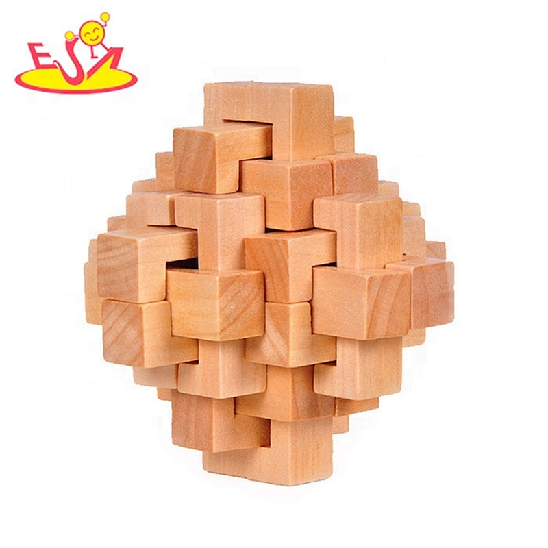 Wholesale most popular baby 3d wooden puzzle for sale W11C038