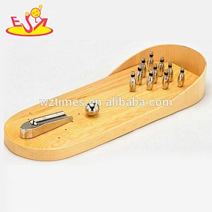 wholesale high quality children wooden bowling ball cheap kids wooden bowling ball W01A155