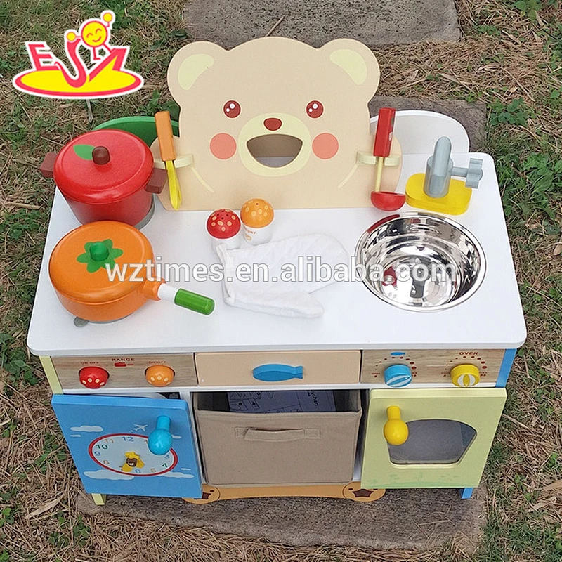 wholesale top fashion wooden kids cooking set interesting W10C146
