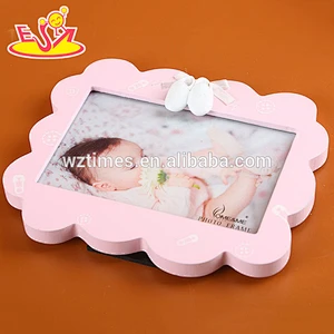 2018 wholesale pink ballet dancing wooden girl photo frame W09A045