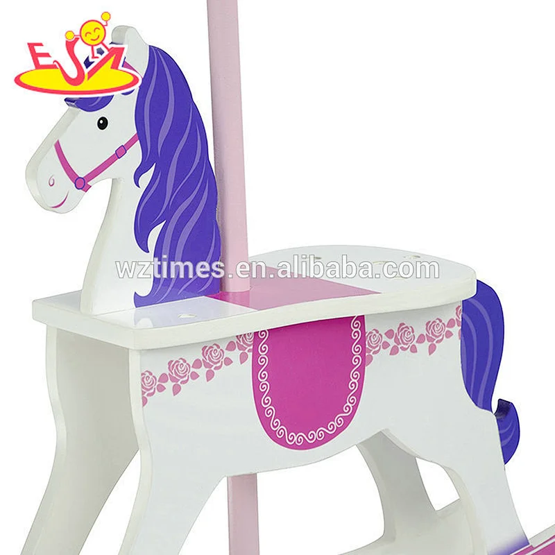 2018 Cheap lovely baby's rocking horse toys rocking horse wood for sale W16D116