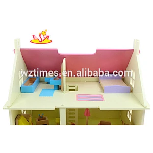 top quality wonderful toddler wooden dollhouse for sale W06A097