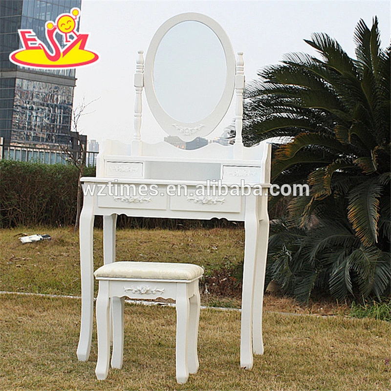2018 New design wooden makeup table newly wooden makeup table lovely wooden makeup table W08H071