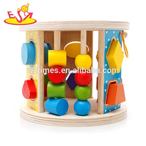 wholesale baby wooden shape sorter toys multi-functional kids wooden shape sorter toys W12D066