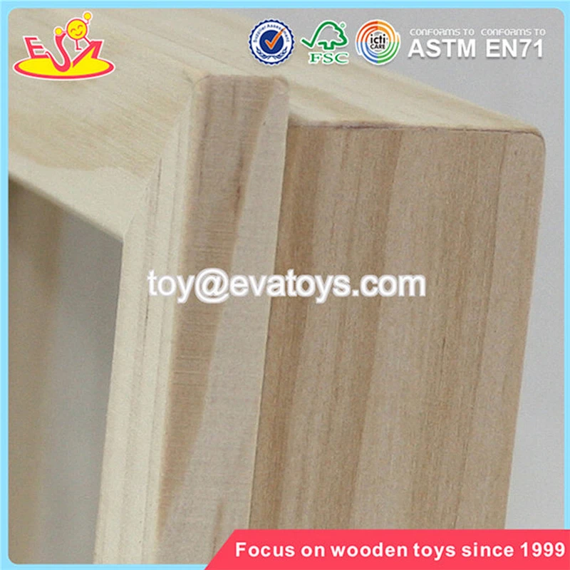 Wholesale special children wood photo frame classic craft wood photo frame W09A023