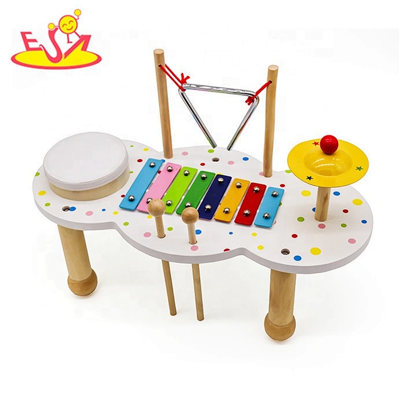 Educational baby wooden musical toys for 1 year old W07A148