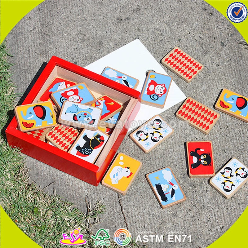 wholesale educational wooden animal puzzle board toy,cheap animal wooden puzzle toy,Promotional wooden block puzzle toy W13A068