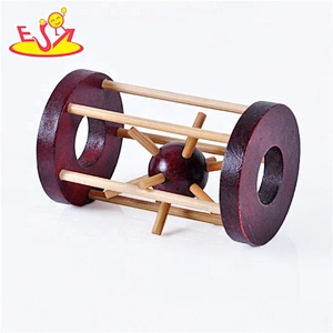 Best design intelligent wooden brain teasers for kids W11C030