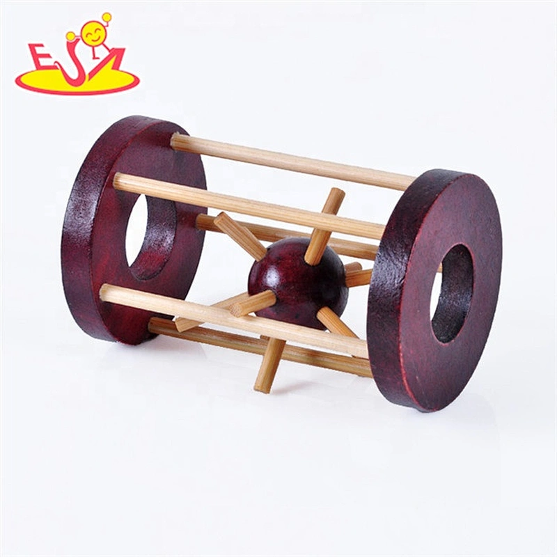 Best design intelligent wooden brain teasers for kids W11C030