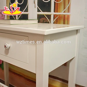 2018 New design wooden girls table and chairs, high quality room furniture wooden girls table and chairs W08G188