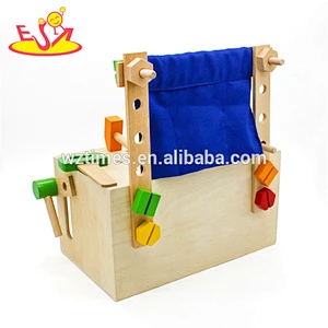 أفضل تصميم متعدد الوظائف خشبية للأطفال أداة مقاعد البدلاء بالجملة W03D033