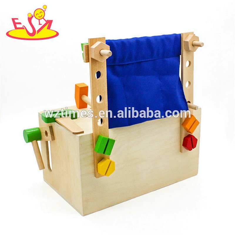 أفضل تصميم متعدد الوظائف خشبية للأطفال أداة مقاعد البدلاء بالجملة W03D033