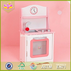 New design educational wooden lovely kitchen toy for kids W10C263