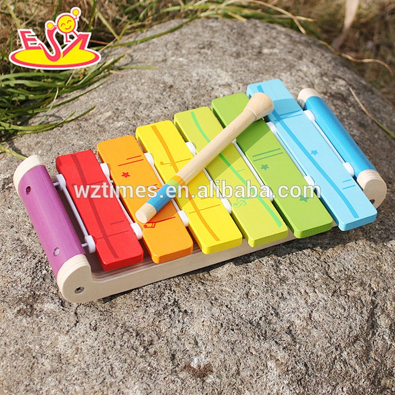 Wholesale baby educational wood xylophone for sale W07C056