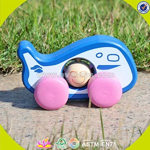wholesale funny wooden kids car toy for children W04A140