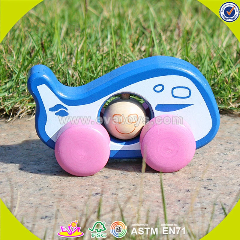 wholesale funny wooden kids car toy for children W04A140