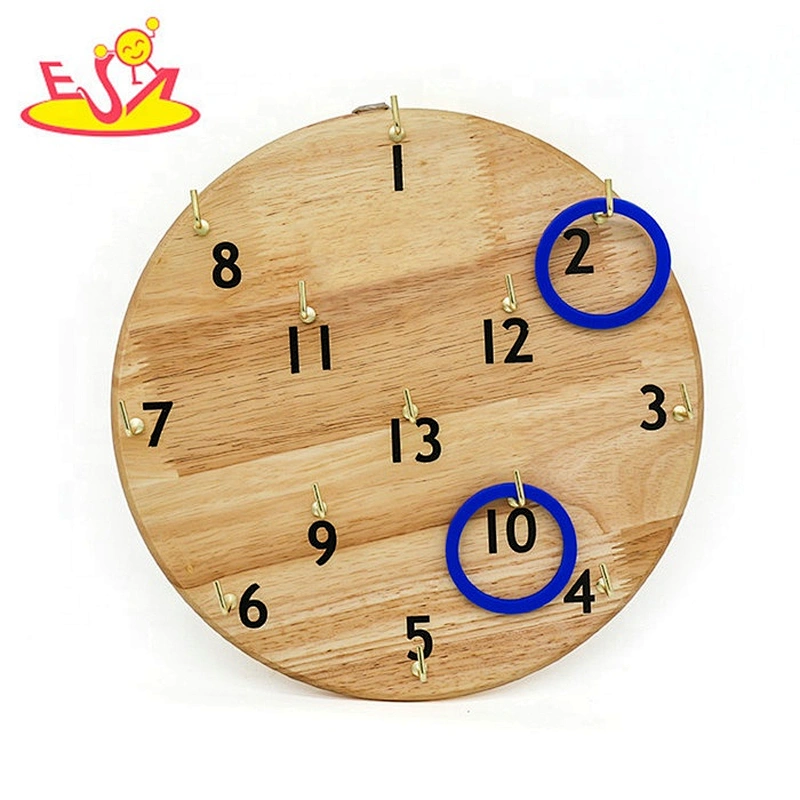 wholesale funny kids wooden quoit boards for wall hanging W01D019