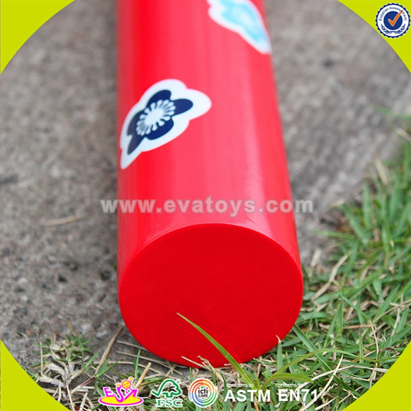 wholesale top sale Wooden music Jingle stick toy,Child Music instrument set toy,Wonderful red jingle stick toy W07I119