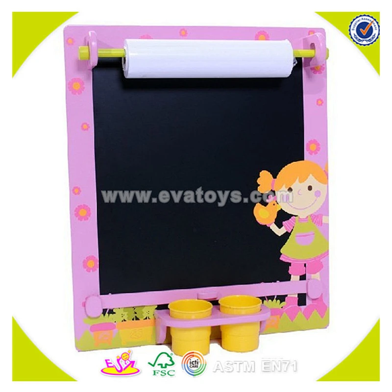 wholesale superior quality wooden kids drawing board elegant in style wooden kids drawing board W12B033