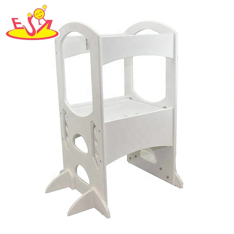 high quality 2 step wooden small step stool for toddlers W08G279B