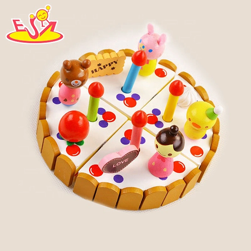 2018 großhandel kinder holz kuchen spielzeug top mode baby holz kuchen spielzeug beliebtesten kinder holz kuchen spielzeug w10b161