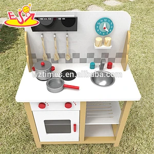 Wholesale best selling wooden baby kitchen toy new product wooden baby kitchen toy W10C293