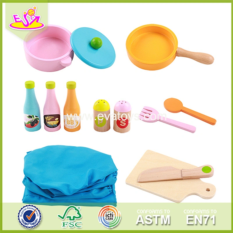2018 New design wooden mini kitchen toy children wooden mini kitchen toy baby wooden mini kitchen toy W10C234