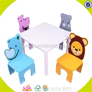2018 Hottest lovely animal design wooden children furniture for sale W08G088
