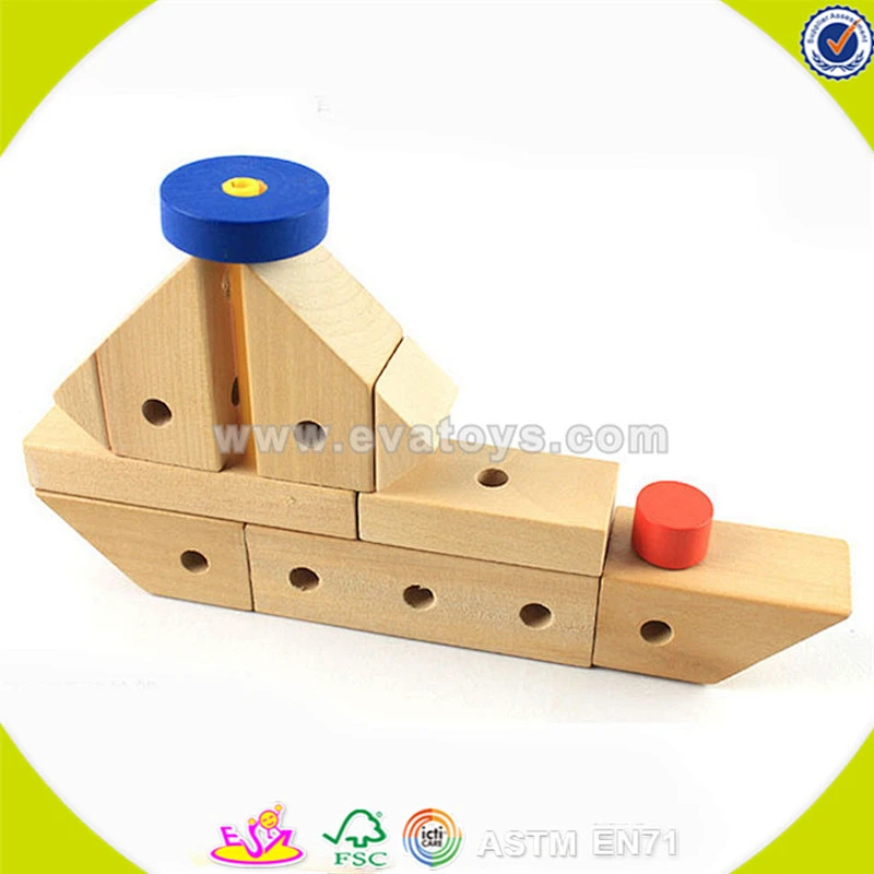 wholesale colorful kids wooden assemble toys teaching toy children wooden assemble toys W03C014