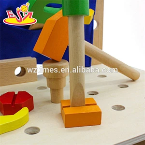 أفضل تصميم متعدد الوظائف خشبية للأطفال أداة مقاعد البدلاء بالجملة W03D033