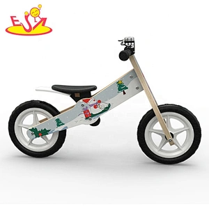 high quality girls wooden push bicycle with customize W16C272