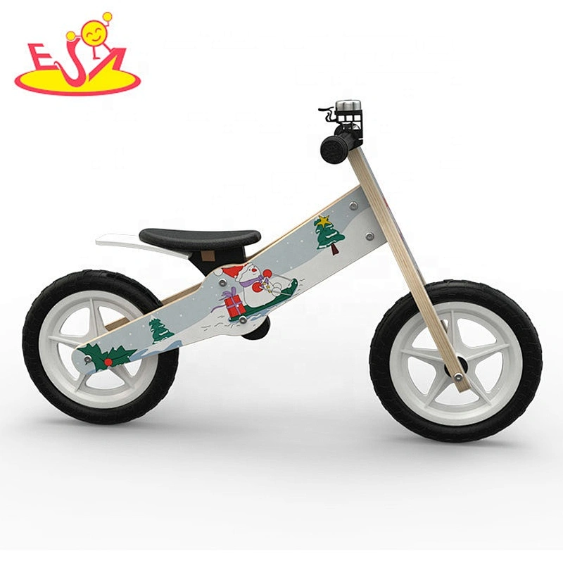 high quality girls wooden push bicycle with customize W16C272