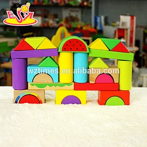 2018 wholesale wooden toy building blocks funny wooden toy building blocks best wooden toy building blocks W13A104
