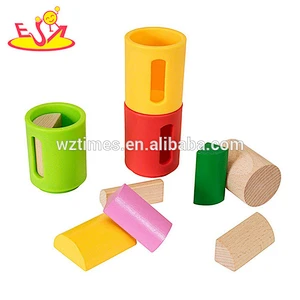 Wholesale wonderful small wooden shape sorter toy with best price W12D086
