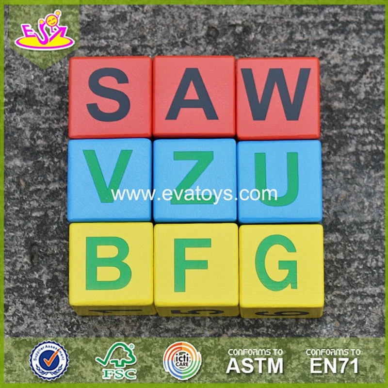 wholesale new design kids wooden educational puzzle wooden educational puzzle W14B063