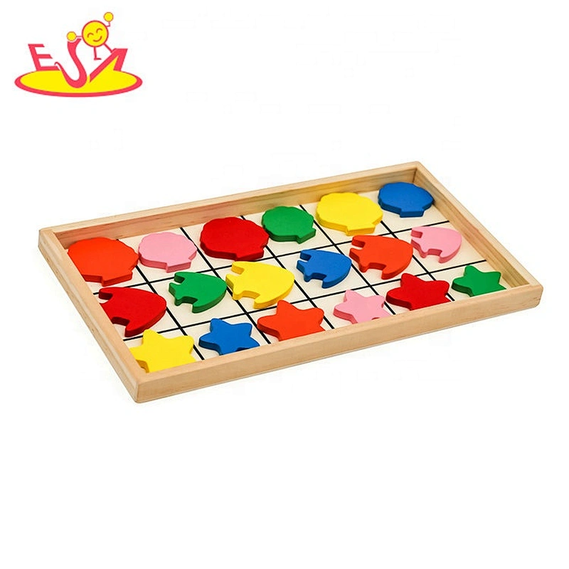 Top sale educational wooden color learning toys for children W12E026