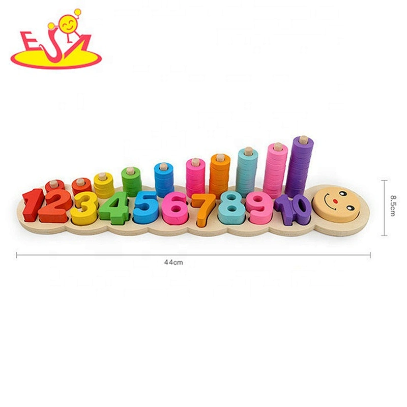 Best sale prschool education wooden early learning toys for kids W12E034