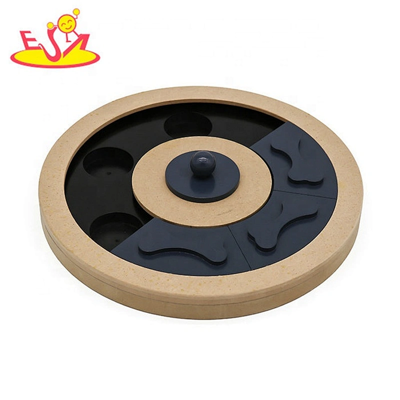 Free sample fun pets training wooden interactive dog toys for wholesale W06F104
