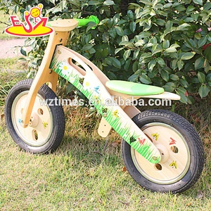 wholesale kids wooden balance bike fashion baby wooden balance bike hottest children wooden balance bike W16C114
