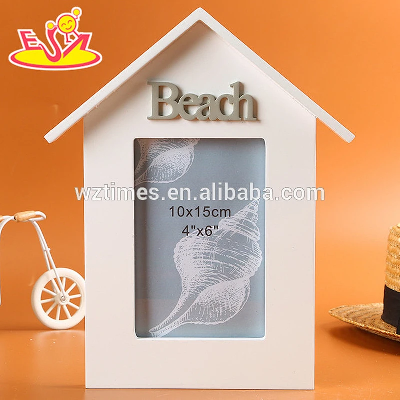 2018 wholesale creative lovely wooden kids photo frame W09A046