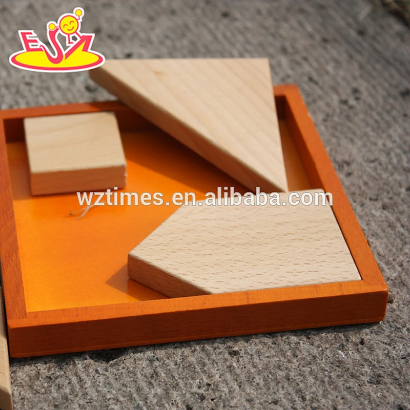 2018 wholesale baby wooden custom toy blocks for sale W13A091