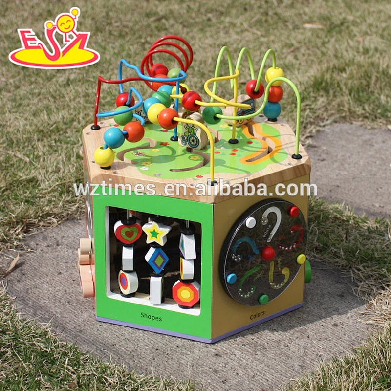 2018 wholesale baby wooden abacus beads funny kids wooden abacus beads sale children wooden abacus beads W12D047