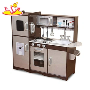 Most popular colorful wooden play kitchen for toddlers W10C485